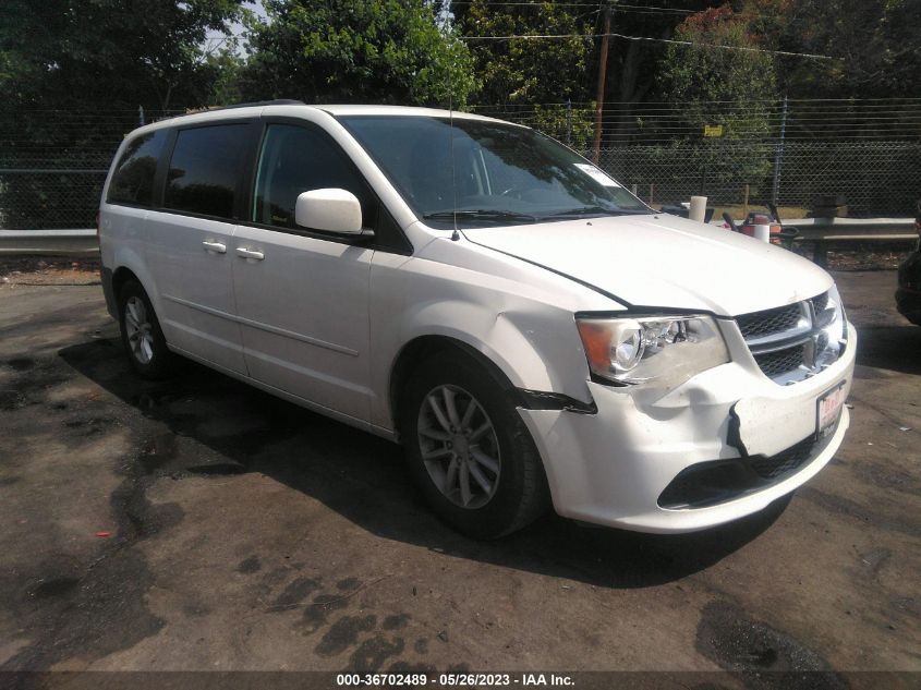2013 DODGE GRAND CARAVAN SXT - 2C4RDGCG8DR770908