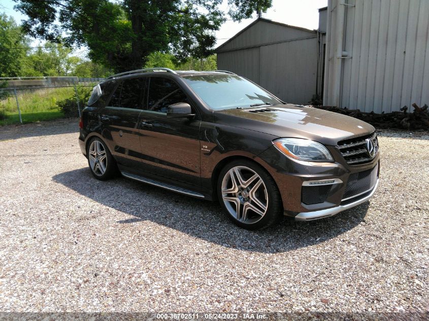 2013 MERCEDES-BENZ M-CLASS ML 63 AMG - 4JGDA7EB1DA254474