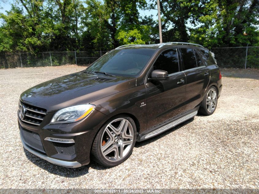 2013 MERCEDES-BENZ M-CLASS ML 63 AMG - 4JGDA7EB1DA254474