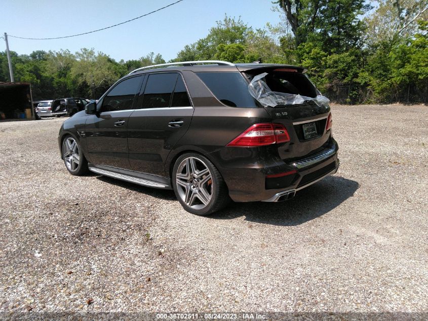 2013 MERCEDES-BENZ M-CLASS ML 63 AMG - 4JGDA7EB1DA254474