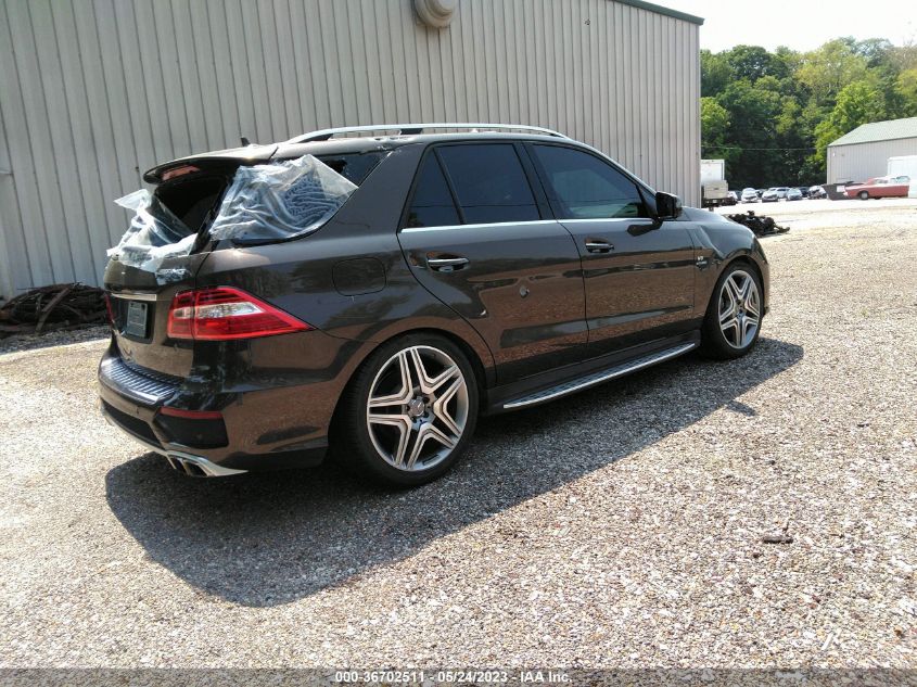 2013 MERCEDES-BENZ M-CLASS ML 63 AMG - 4JGDA7EB1DA254474