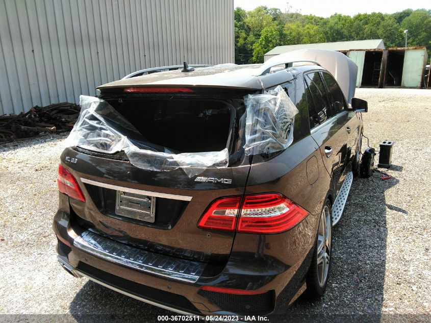 2013 MERCEDES-BENZ M-CLASS ML 63 AMG - 4JGDA7EB1DA254474