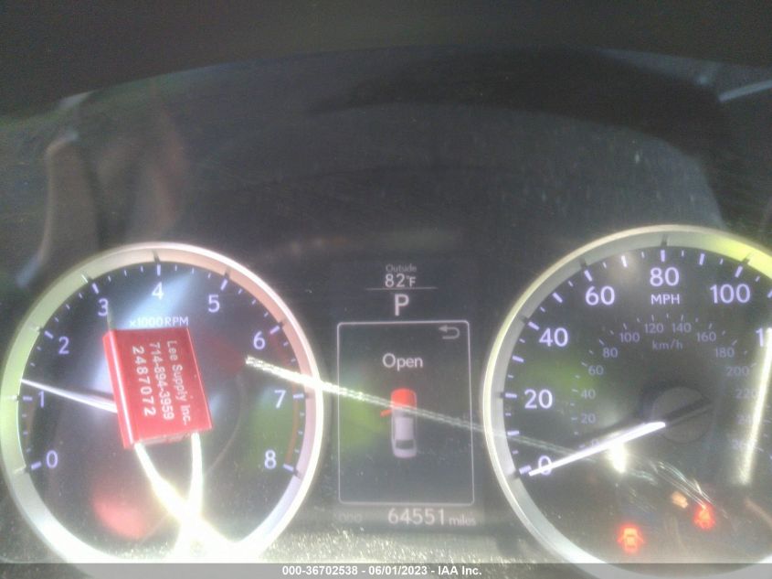 2015 LEXUS IS 250 - JTHBF1D24F5050564