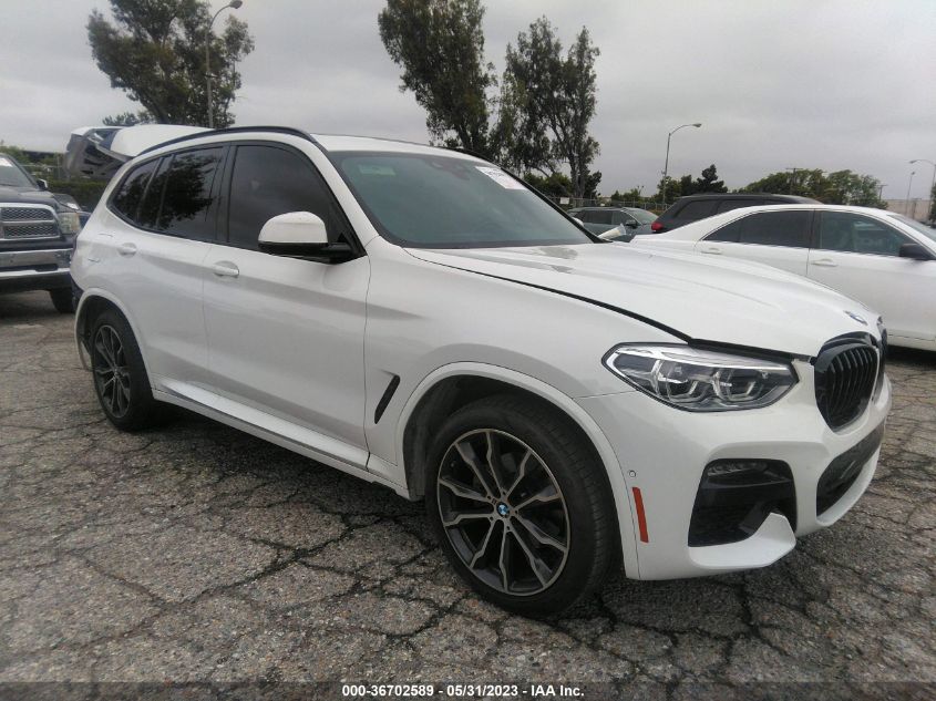 2021 BMW X3 SDRIVE30I - 5UXTY3C02M9G81624