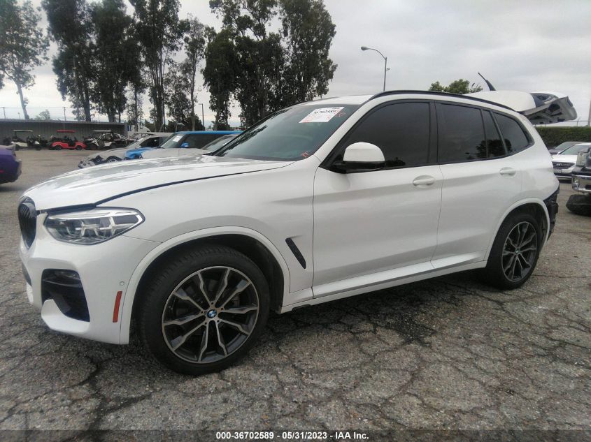 2021 BMW X3 SDRIVE30I - 5UXTY3C02M9G81624