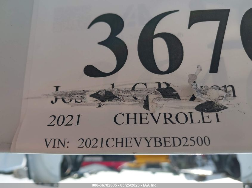 2021 CHEVROLET SILVERADO 2500 2021CHEVYBED2500
