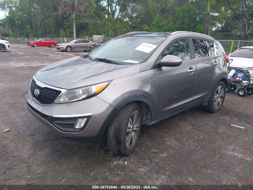 2016 KIA SPORTAGE EX - KNDPCCAC4G7854359