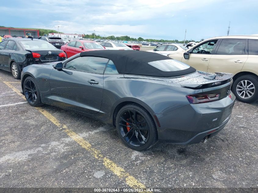 2017 CHEVROLET CAMARO 2SS - 1G1FH3D76H0120255