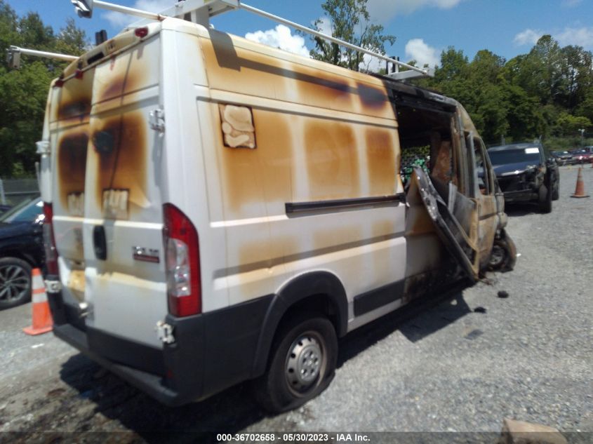 2019 RAM PROMASTER CARGO VAN - 3C6TRVDG7KE524612