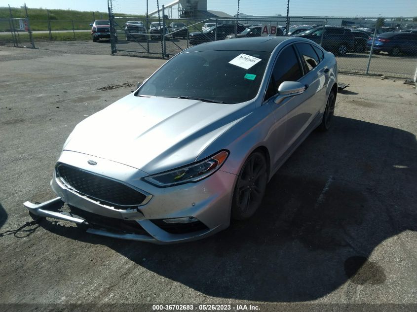 3FA6P0VP4KR102891 2019 FORD FUSION, photo no. 2