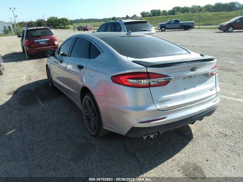 3FA6P0VP4KR102891 2019 FORD FUSION, photo no. 3