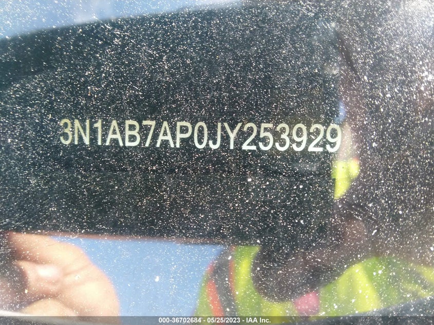 VIN 3N1AB7AP0JY253929 2018 NISSAN SENTRA S