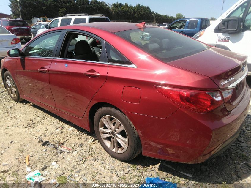 2014 HYUNDAI SONATA GLS - 5NPEB4AC0EH861656