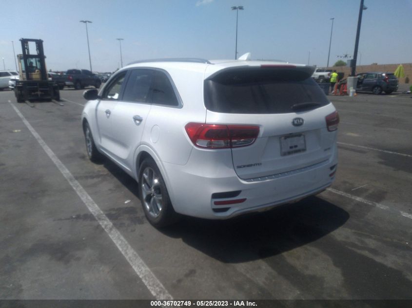 2017 KIA SORENTO SX V6 - 5XYPK4A5XHG314058