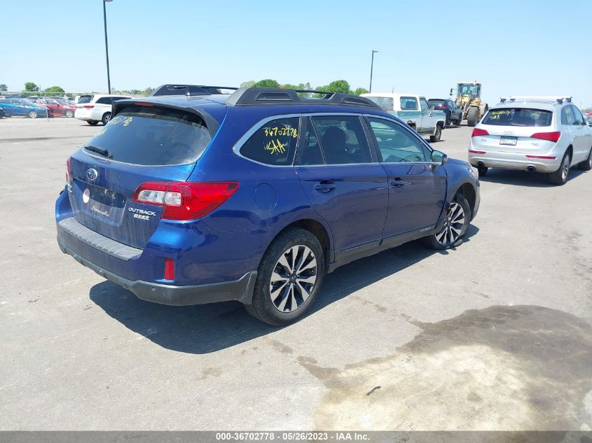 2017 SUBARU OUTBACK LIMITED - 4S4BSANC6H3260291