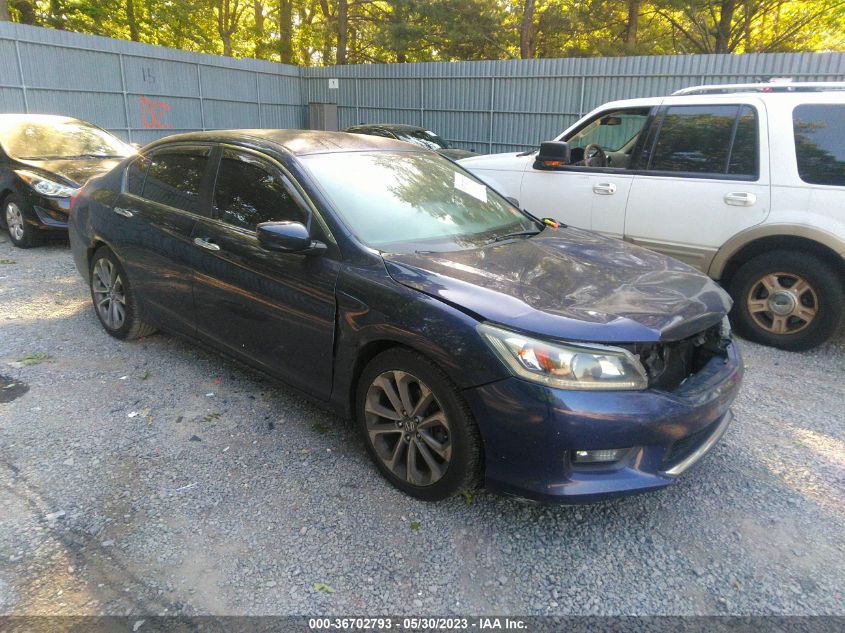 2014 HONDA ACCORD SEDAN SPORT - 1HGCR2F57EA251599