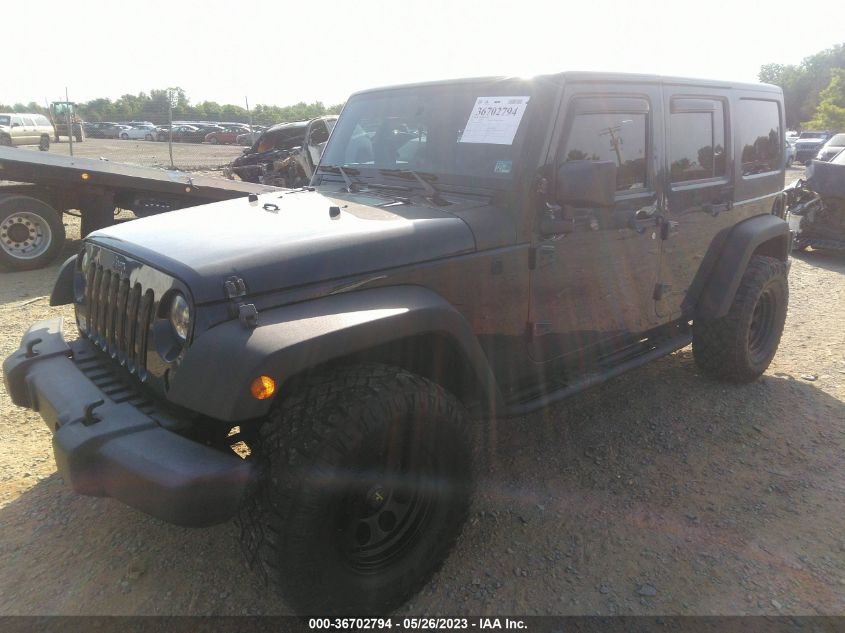 2016 JEEP WRANGLER UNLIMITED SPORT - 1C4BJWDG1GL221843
