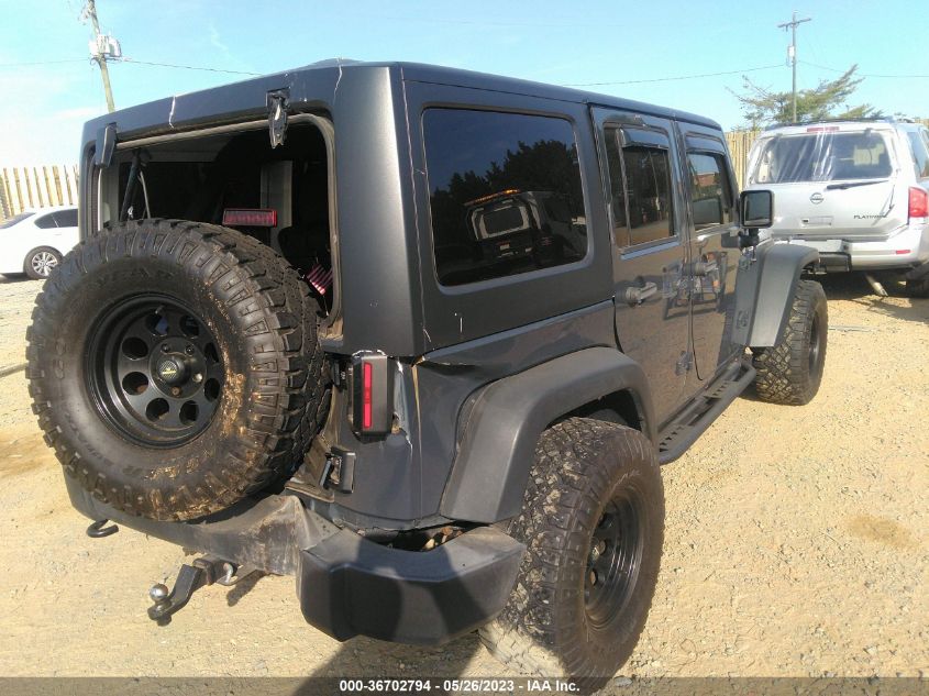 2016 JEEP WRANGLER UNLIMITED SPORT - 1C4BJWDG1GL221843