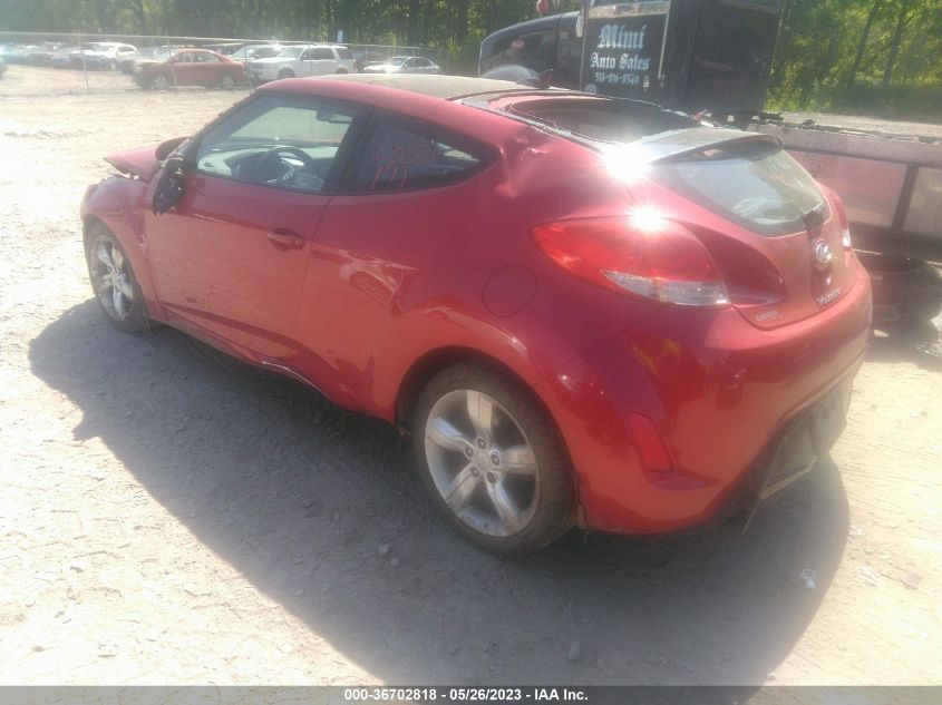 2014 HYUNDAI VELOSTER - KMHTC6AD0EU201658