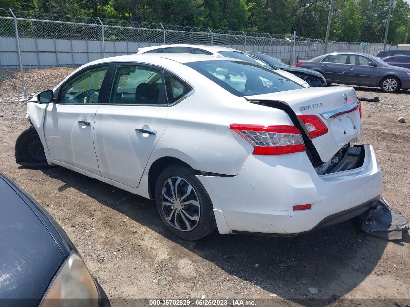 2015 NISSAN SENTRA SV - 3N1AB7AP3FY296989