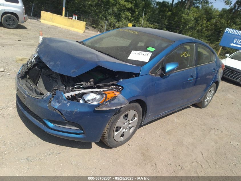 2015 KIA FORTE LX - KNAFX4A64F5359196