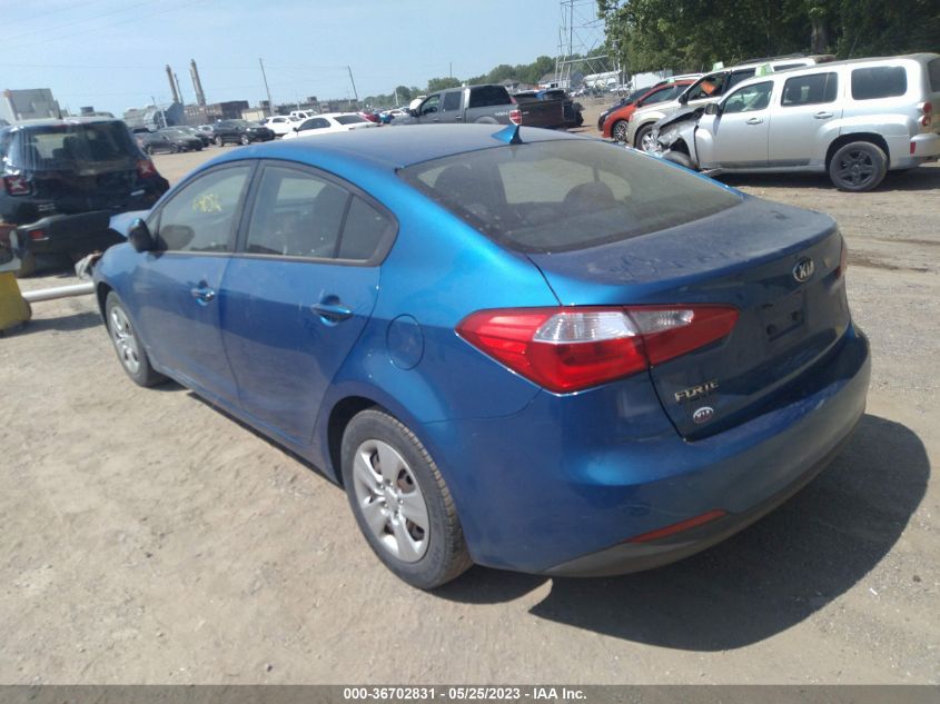 2015 KIA FORTE LX - KNAFX4A64F5359196