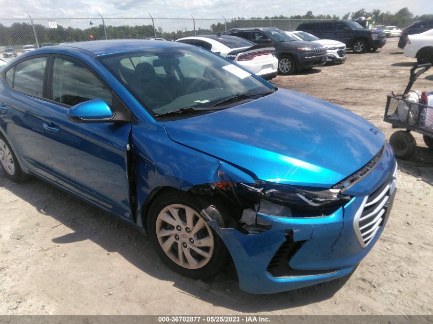 2017 HYUNDAI ELANTRA SE - 5NPD74LF0HH156462