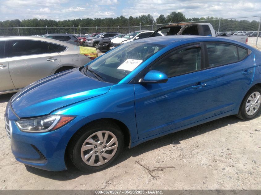 2017 HYUNDAI ELANTRA SE - 5NPD74LF0HH156462