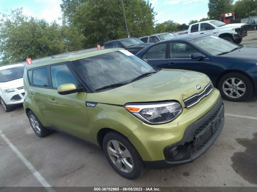 2019 KIA SOUL BASE - KNDJN2A23K7912181