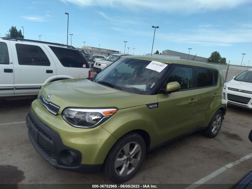 2019 KIA SOUL BASE - KNDJN2A23K7912181