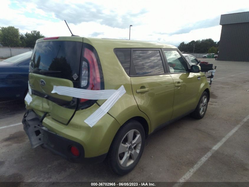 2019 KIA SOUL BASE - KNDJN2A23K7912181