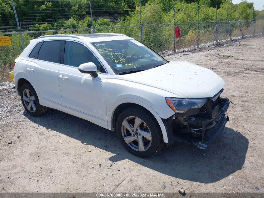 2020 AUDI Q3 PREMIUM - WA1AECF34L1031821