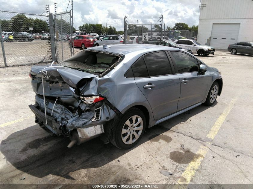 2021 TOYOTA COROLLA LE - JTDEPMAE5MJ149152