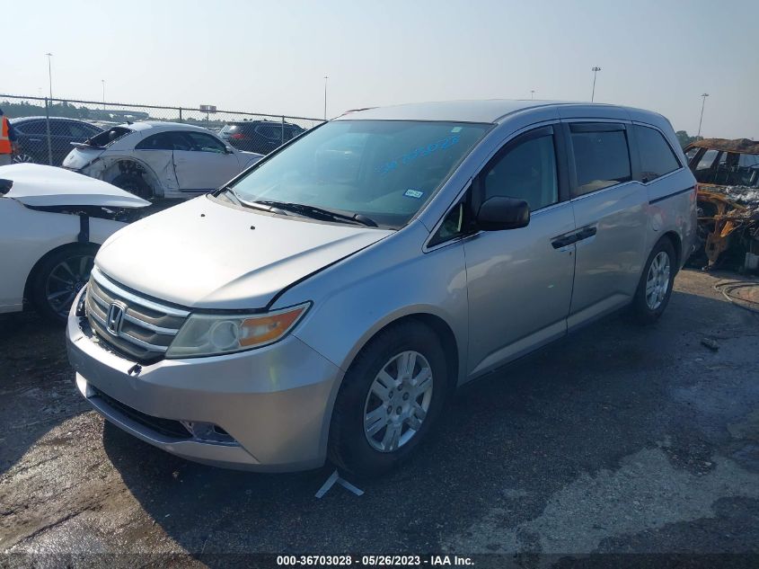 2013 HONDA ODYSSEY LX - 5FNRL5H26DB091901