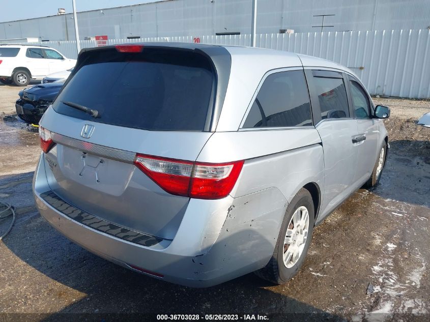 2013 HONDA ODYSSEY LX - 5FNRL5H26DB091901