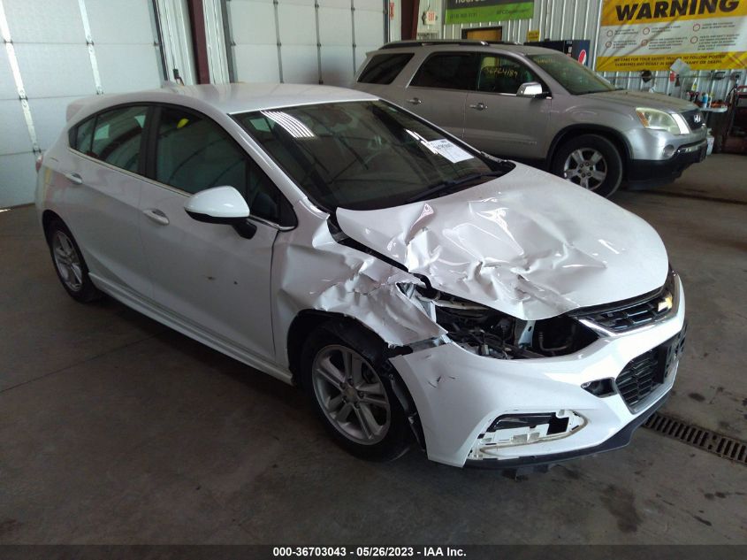 2017 CHEVROLET CRUZE LT - 3G1BE6SM9HS575711