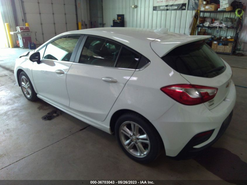 2017 CHEVROLET CRUZE LT - 3G1BE6SM9HS575711