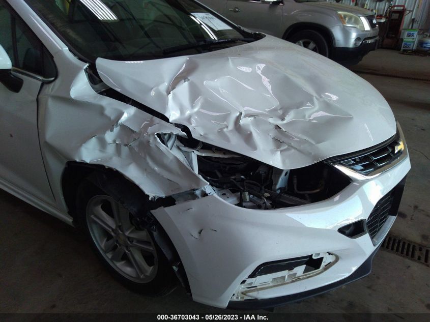2017 CHEVROLET CRUZE LT - 3G1BE6SM9HS575711