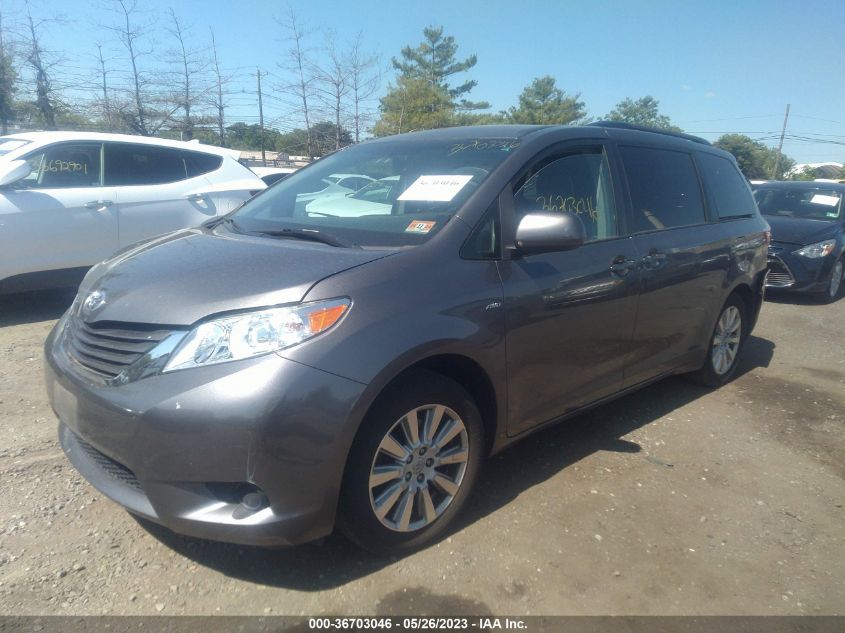 2017 TOYOTA SIENNA LE - 5TDJZ3DC9HS182967