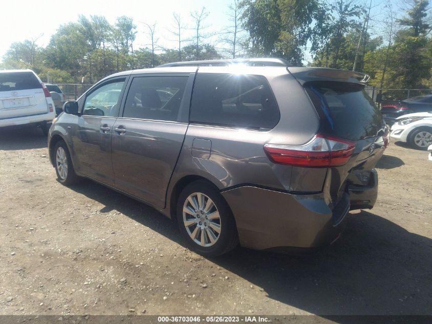 2017 TOYOTA SIENNA LE - 5TDJZ3DC9HS182967