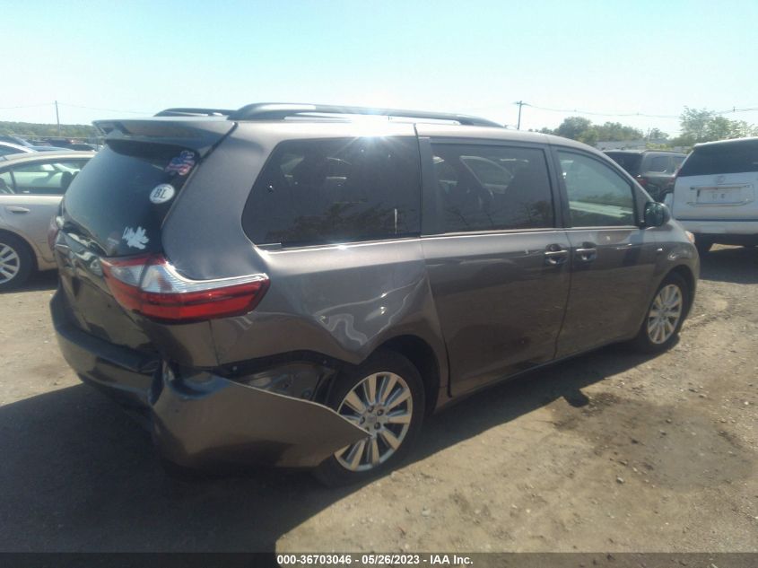 2017 TOYOTA SIENNA LE - 5TDJZ3DC9HS182967