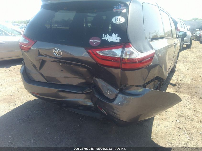 2017 TOYOTA SIENNA LE - 5TDJZ3DC9HS182967