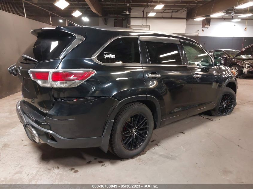 2015 TOYOTA HIGHLANDER XLE - 5TDJKRFH8FS155370