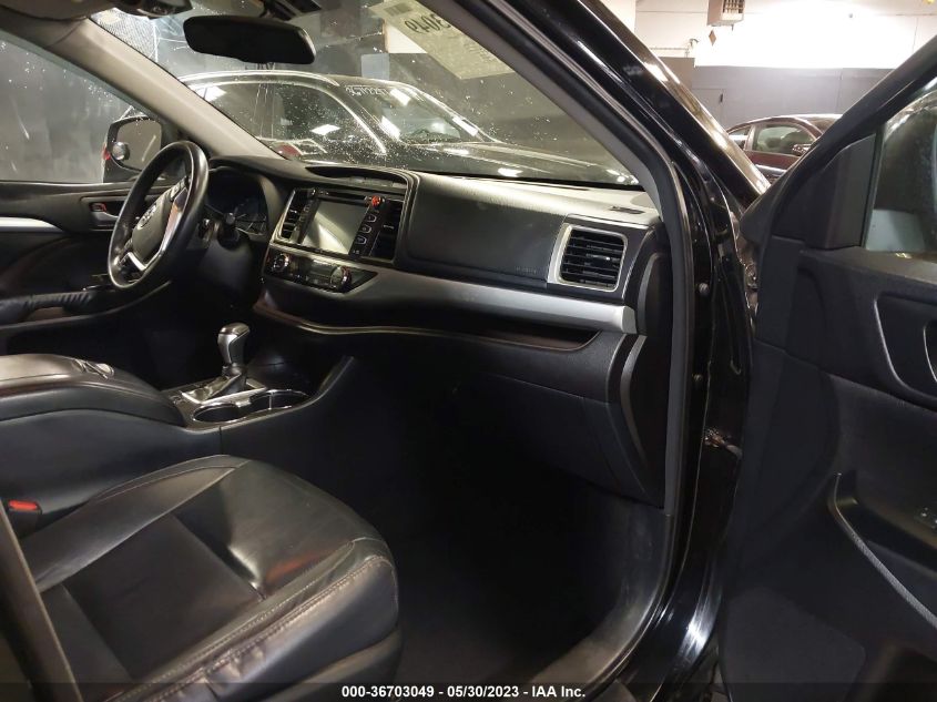 2015 TOYOTA HIGHLANDER XLE - 5TDJKRFH8FS155370