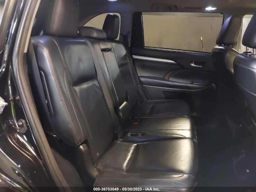 2015 TOYOTA HIGHLANDER XLE - 5TDJKRFH8FS155370