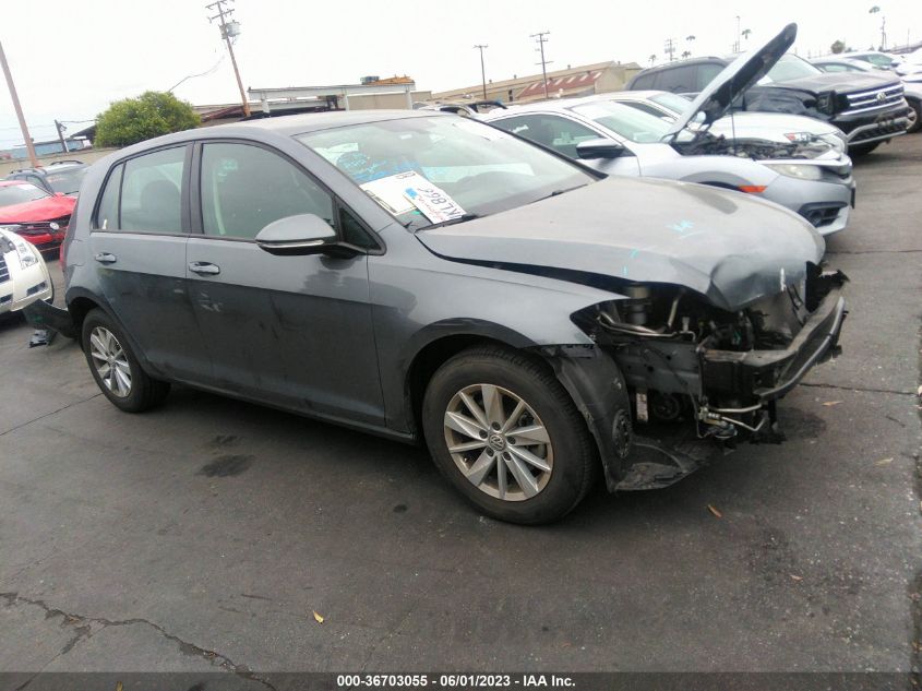 2019 VOLKSWAGEN GOLF S/SE - 3VWG57AU6KM002696