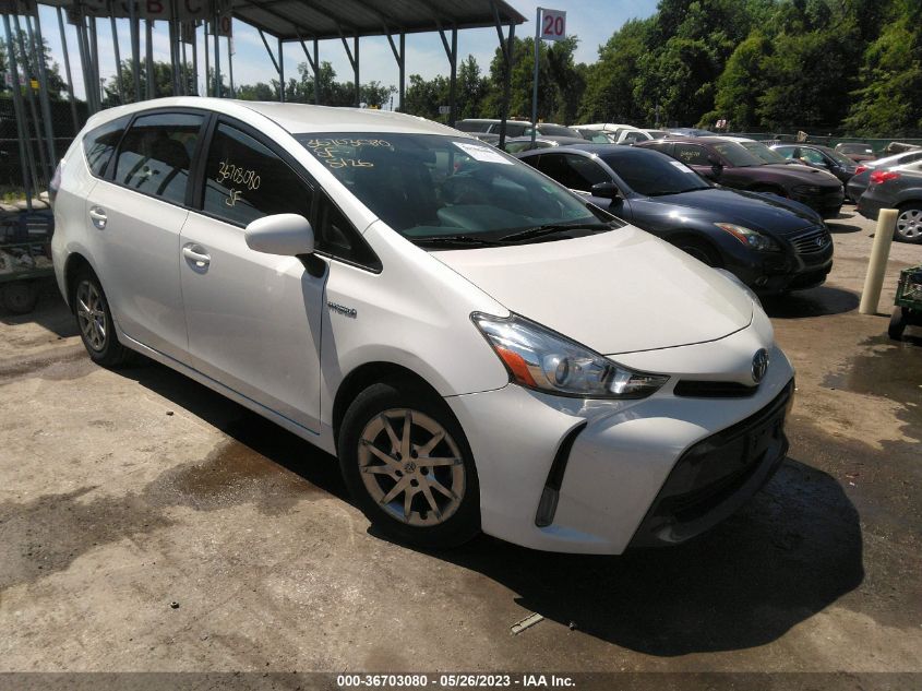 2017 TOYOTA PRIUS V TWO/FIVE/THREE/FOUR - JTDZN3EU3HJ063685