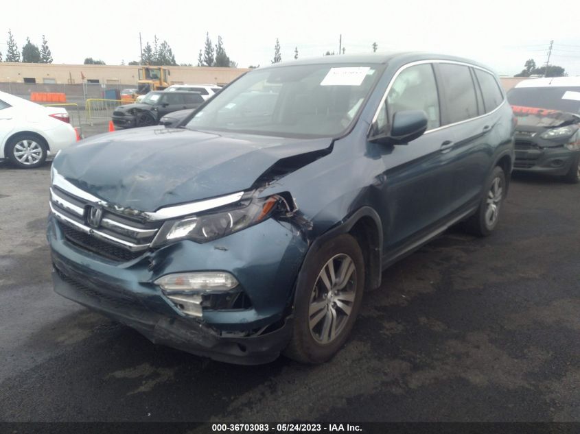 2017 HONDA PILOT EX - 5FNYF5H42HB028918