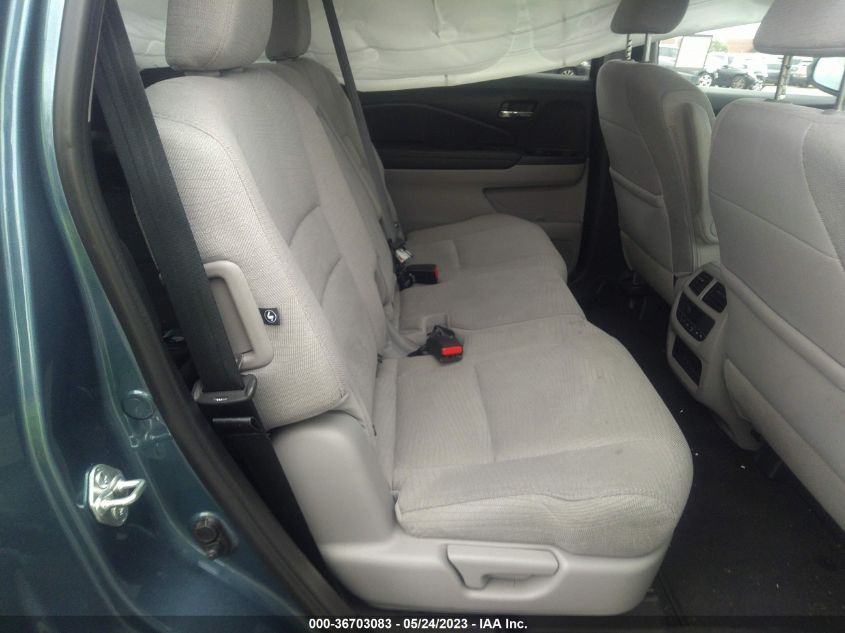 2017 HONDA PILOT EX - 5FNYF5H42HB028918