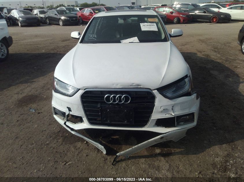 2016 AUDI A4 PREMIUM PLUS - WAUEFAFL8GN013715